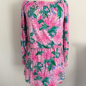 Lilly Pulitzer Pink and Blue Dress